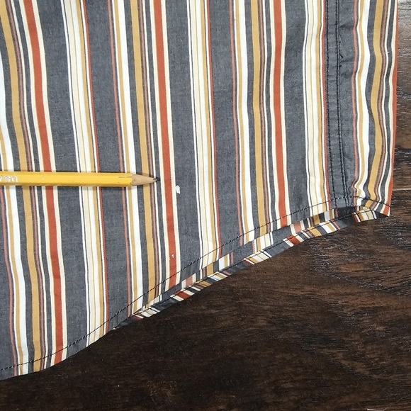 Vintage Sean John Mens XXL Shirt Striped Button Down Long Sleeve Y2K - Picture 9 of 9
